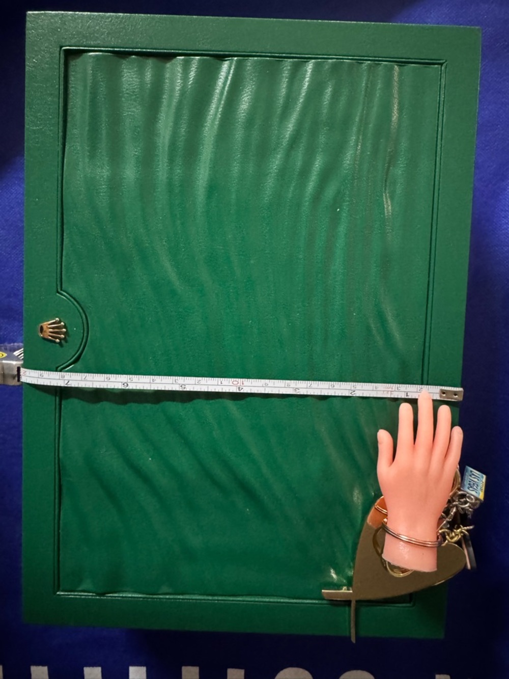 Rolex💯% Authentic iconic X-Large capacity empty presentation box w/ manual/cards - Picture 14 of 16